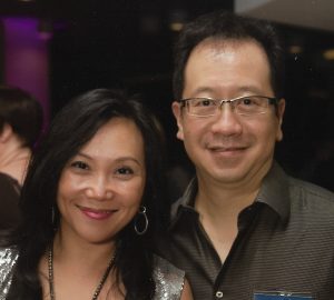 Photo of Associate Professor Anthony Kwan and wife