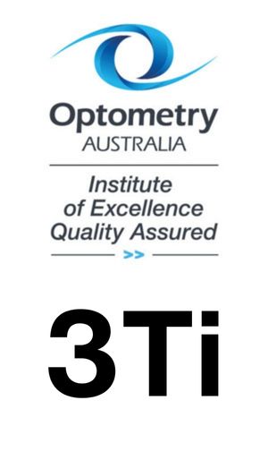 Logo for Optometry Australia and CPD points awarded